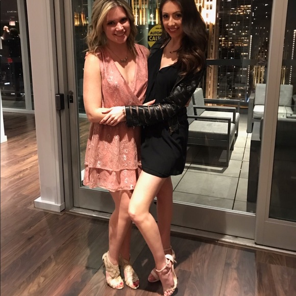 Revolve - Pink Sparkly dress ✨🌸💕 - Picture 3 of 6